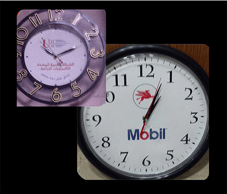 ساعة حائط كبيرة -  - جريدة هدهد الإعلانية